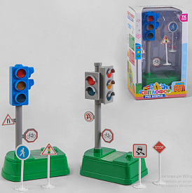 Світлофор 38950 (36) "TK Group", "Рух вперед", 2 кольори, звукові та світлові ефекти, українська озвучка, в коробці - 1 - smarttoys.com.ua