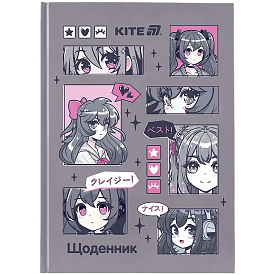 Щоденник шкільний, тверда обкл, Anime - 1 - smarttoys.com.ua