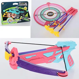 Арбалет 915-16C стріли-присоски 3шт., мішень 2 кольори, кор., 42,5-30-5,5 см. - 1 - smarttoys.com.ua