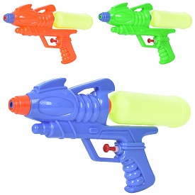 Водяний пістолет MR 1038 розмір середній, 3 кольори, кул., 31-18-5 см. - 1 - smarttoys.com.ua