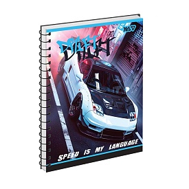 Зошит для записів Yes А5/80 од.спіраль "Drift" ВДЛ - 1 - smarttoys.com.ua