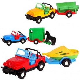Авто-джип з причепом - 1 - smarttoys.com.ua