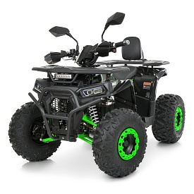 Квадроцикл HB-FFN1450-2-5(MP3) мотор1450W безщеточ,5акк12V/20AH,світло,до 50км/ч,до 82кг чорн-зелен. - 1 - smarttoys.com.ua