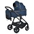 Візок універсальний 2в1 ME 1183 RIVIERA Iris Blue люлька+прогул. блок,рюкзак,дощовик,мос.сітка,синій - 1 - smarttoys.com.ua