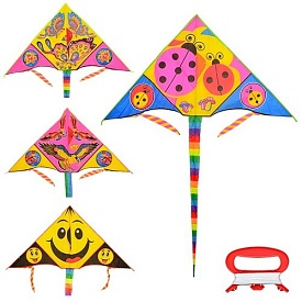 Повітряний змій M 2980 200см. з хвостом, струна 30 м., 4 види, кул., 9-115-1 см. - 1 - smarttoys.com.ua