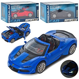Машина AP-1743 АвтоСвіт,1:32,мет.,інерц.,відчин.двері,3кольори,муз.,світло,бат.(таб),кор.,18-10-9см. - 1 - smarttoys.com.ua