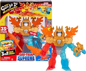 Герої Гуджитсу. Іграшка, що розтягується потрійна атака Гутрон Супрім (Метеор Меднес). Ігровий набір ТМ "GooJitZu" - 1 - smarttoys.com.ua