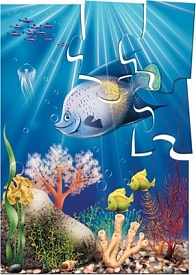 Гра-пазл 12  "Весела рибка" - 2 - smarttoys.com.ua