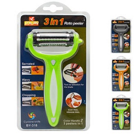 Овочечистка "Профі 3 в 1" 8*15.5см R86791 (240шт) - 1 - smarttoys.com.ua