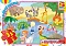 Пазл із серії "Вчимося з задоволенням: Зоопарк". Пазл «Зоопарк» — це весела пригода серед диких тварин для найменших дослідників! Арт. GF08 - 1 - smarttoys.com.ua