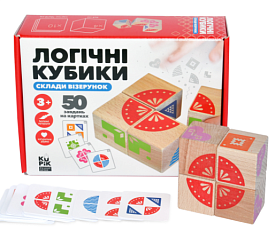 Логічні кубики "Склади візерунок" - 1 - smarttoys.com.ua