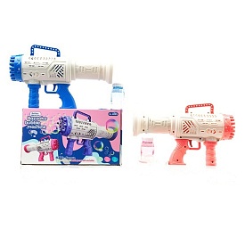 Мильні бульбашки 117-9 автомат/бластер, запаска, мікс кольорів, бат., кор., 28-16-8 см. - 1 - smarttoys.com.ua