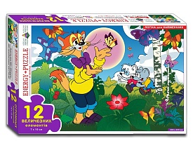 Гра-пазл "Кіт Леопольд" 12 в кор. - 1 - smarttoys.com.ua