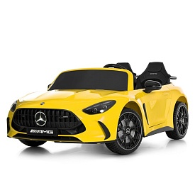 Машина M 6313EBLR-6(24V) радіо/к2,4G,4мотори200W,1акум24V9AH,EVA,USB,SD,BLUETOOTH,MP3,шк.св.муз.жовт - 1 - smarttoys.com.ua