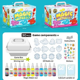 Набір для творчості 4101AB Чарівний гель, створи фігурку у воді, чарівний гель 12шт(кольорів) кор. - 1 - smarttoys.com.ua