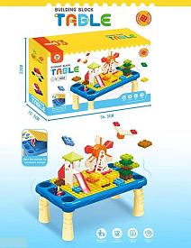 Столик з конструктором 472 (36/2) висота столика 19 см, колесо огляду, конструктор, в коробці - 1 - smarttoys.com.ua