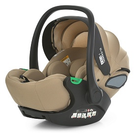 Автокрісло дитяче El Camino i-FIX+ ME 1110 Natural Beige i-SIZE R129,зріст дитини 40-87см,рег.підгол - 1 - smarttoys.com.ua