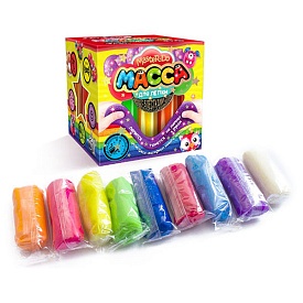 Набір креативної творчості "Маса для лiпки "Master Do" 9 кольорів*20г (27), MMD-01-01 ДАНКО ТОЙС  - 1 - smarttoys.com.ua
