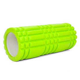 Масажер MS 0857-3-GR рулон для йоги, EVA, кул., зелений, 33-14 см. - 1 - smarttoys.com.ua