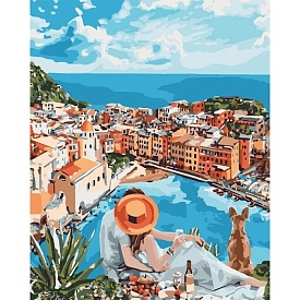 Набір для розпису по номерах "Італійська романтика" 40*50см - 1 - smarttoys.com.ua