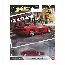Колекційна модель машинки Ferrari Testarossa серії "Car Culture" Hot Wheels - 1 - smarttoys.com.ua
