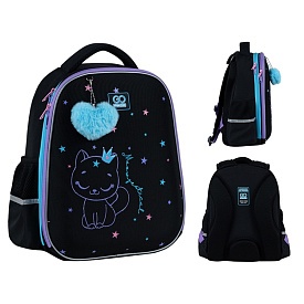 Рюкзак GoPack Education напівкаркасний 165M Meowjestical - 1 - smarttoys.com.ua