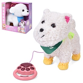 Собака 8832-71-72 дист.кер.(повідець-пульт),ходить,повтор,реаг. на хлопок,сенсор,рух.хвіст,2вид,муз. - 1 - smarttoys.com.ua