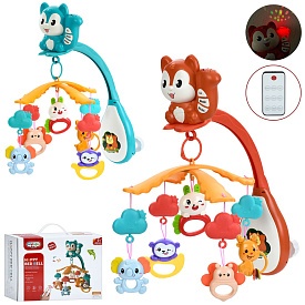 Карусель на кроватку 668-38N мобіль на ліжко,білка,підвіски(тварини),проект.,2кольори,муз.,бат.,кор. - 1 - smarttoys.com.ua