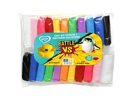 Батл 11vs11 кольорів ТМ Lovin Набір для ліплення з повітряним пластиліном - 1 - smarttoys.com.ua