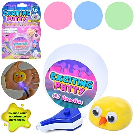 Лизун MK 5088-1 жуйка для рук,баноч.з кришкою,ліхтарик,змінює колір,4кольори,бат.(таб.),лист,11,5-17 - 1 - smarttoys.com.ua