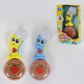 Музична піца 65195 (72/2) 2 кольори, світло, звук, в коробці  - 1 - smarttoys.com.ua
