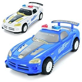 Машина JD-04 інерц., поліція, 2 кольори, кул., 26-16-6 см. - 1 - smarttoys.com.ua