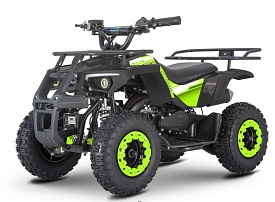 Квадроцикл HB-ATV1000AS-2-5 мотор 1000W,3акум 12A/12V,швидк.25км/год,допуст.нав. 45кг,чор.неон.зелен - 1 - smarttoys.com.ua