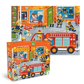 300702 Пазл «Професії. Пожежник» - 1 - smarttoys.com.ua