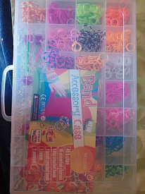 Набір гумок для плетіння 22 кольора - 1 - smarttoys.com.ua