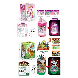 Нічник BK1841-BK1842 дист.кер.(ІЧ),,набір для творчості,пульт (таймер), алмазна мозаїка,інстр,світло - 1 - smarttoys.com.ua