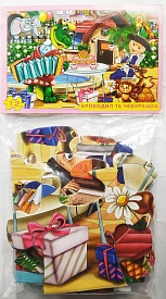 Гра-пазл "Крокодил та Чебурашка"  12 ел. в пак. - 1 - smarttoys.com.ua