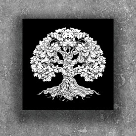 Картина " Дерево змін" проективна картина розміром 40х40 см Сюжет № 3 - 1 - smarttoys.com.ua
