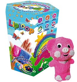 Тактильний набір (укр.) 30706 "Liploop Поросятко", в кор-ці 14,2-10,2-11,7см - 1 - smarttoys.com.ua