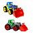 Іграшка "Трактор ТехноК", арт. 1721 - 1 - smarttoys.com.ua