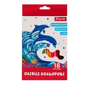 Олівці кольорові 1Вересня 18 кол. "Classic" - 1 - smarttoys.com.ua