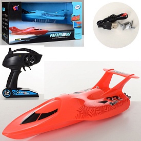 Катер 3322 радіокер.2,4GHz, акум., USB, кор., 45,5-17,5-22 см. - 1 - smarttoys.com.ua