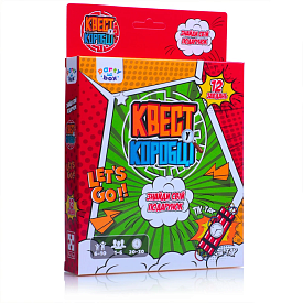 Гра настільна Vladi Toys розважальна. Квест у коробці Комікс. VT5902-04 - 1 - smarttoys.com.ua