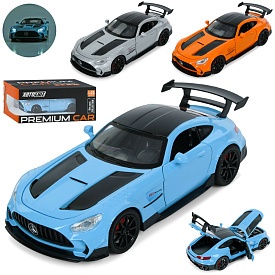 Машина AP-1988 АвтоСвіт,1:22,мет.,інерц.,відчин.двері,гум.колеса,3кольори,муз.,світло,бат.(таб.),кор - 1 - smarttoys.com.ua