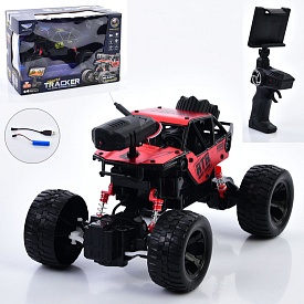 Машина SY213KHK-1 радіокер. 2,4G, камера, 1:18, аморт., USB, 2 кольори, кор., 29-19,5-15,5 см. - 1 - smarttoys.com.ua