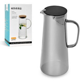 Графін скляний з кришкою 1.4л., R92795 - 1 - smarttoys.com.ua