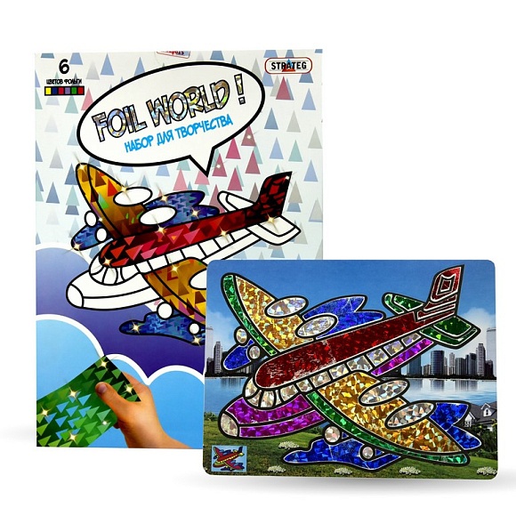 Картинка з фольги Foil World 700 МІКС , в кор-ці 30см-22см-1см - 2 - smarttoys.com.ua