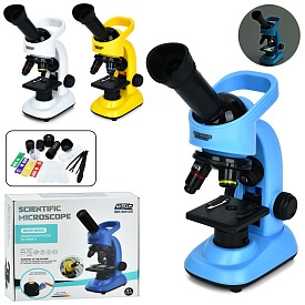 Оптичний прилад W5807A мікроскоп,світло,пінцет,скло,інстр.,3 кольори,бат(табл),в кор., 27,5-24-8,5см - 1 - smarttoys.com.ua