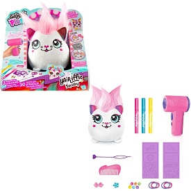 Набір DIY AIRBRUSH PLUSH - Hair'iffic "Зроби зачіску - Серденько" з іграшковим аерографом - 1 - smarttoys.com.ua