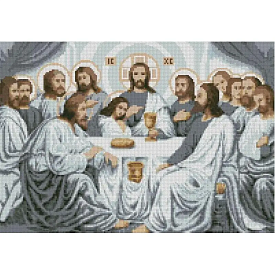 АЛМАЗНА ВИШИВКА (НАБІР) — "СВЯТА ВЕЧЕРЯ" DM-391 - 1 - smarttoys.com.ua